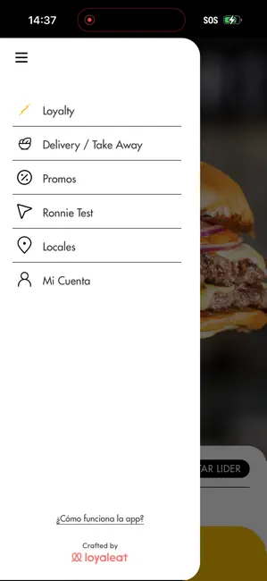 Ronnie Burgers iPhone screenshot 4