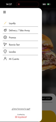 Ronnie Burgers iPhone screenshot 4