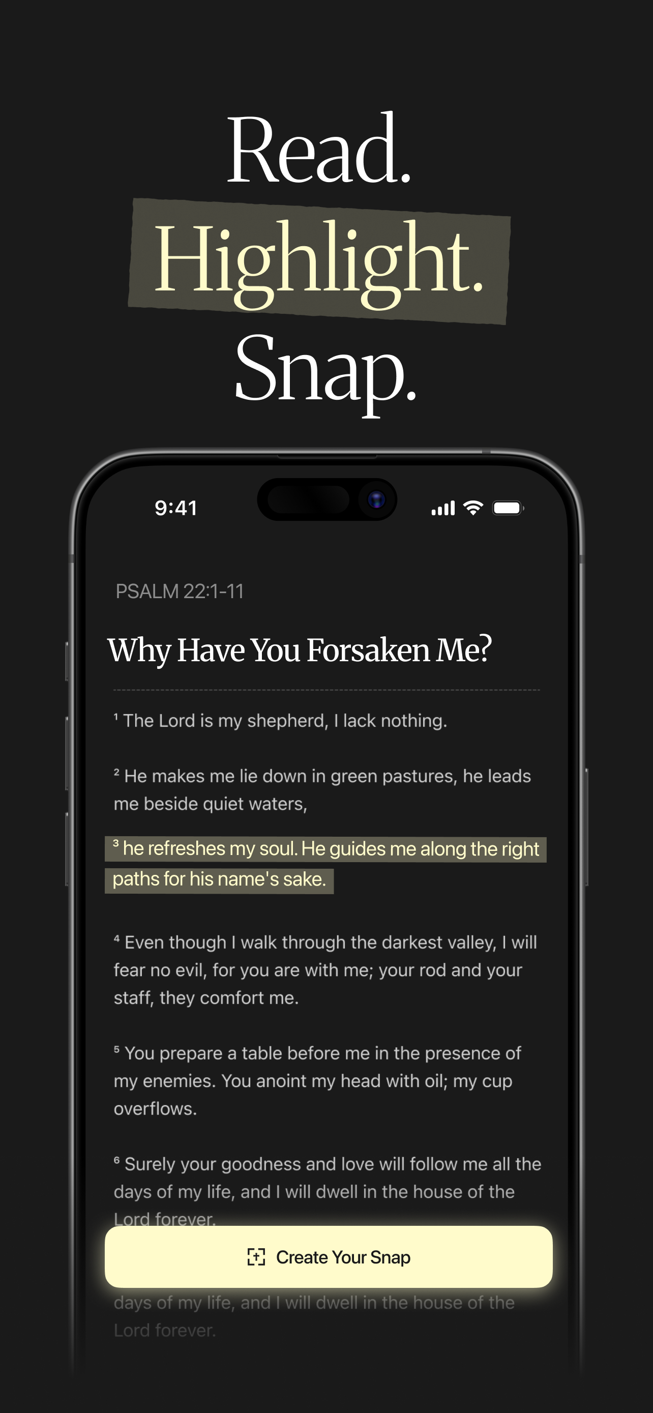 Daily Devotional - Bible Snap screenshot 3