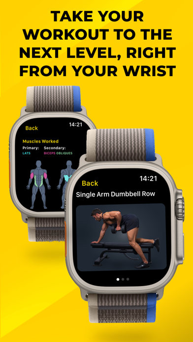 Workout Planner & Gym Tracker Screenshot