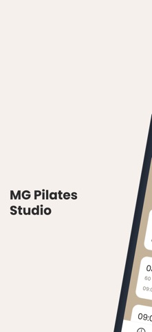 MG Pilates Studio iPhone screenshot