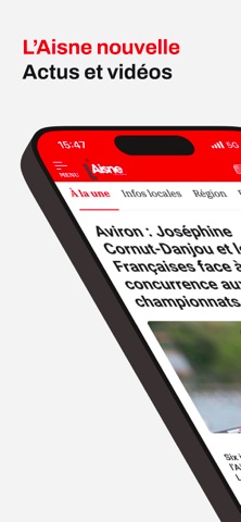 L'Aisne Nouvelle: info & vidéo app screenshot