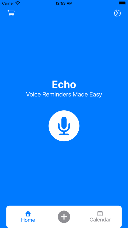 #1. Echo: Voice Reminders Recorder (iOS) 由: Cameron Nicholas Marchese