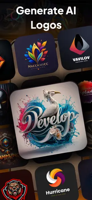 Logo Maker - Design Creator * iPhone screenshot 2