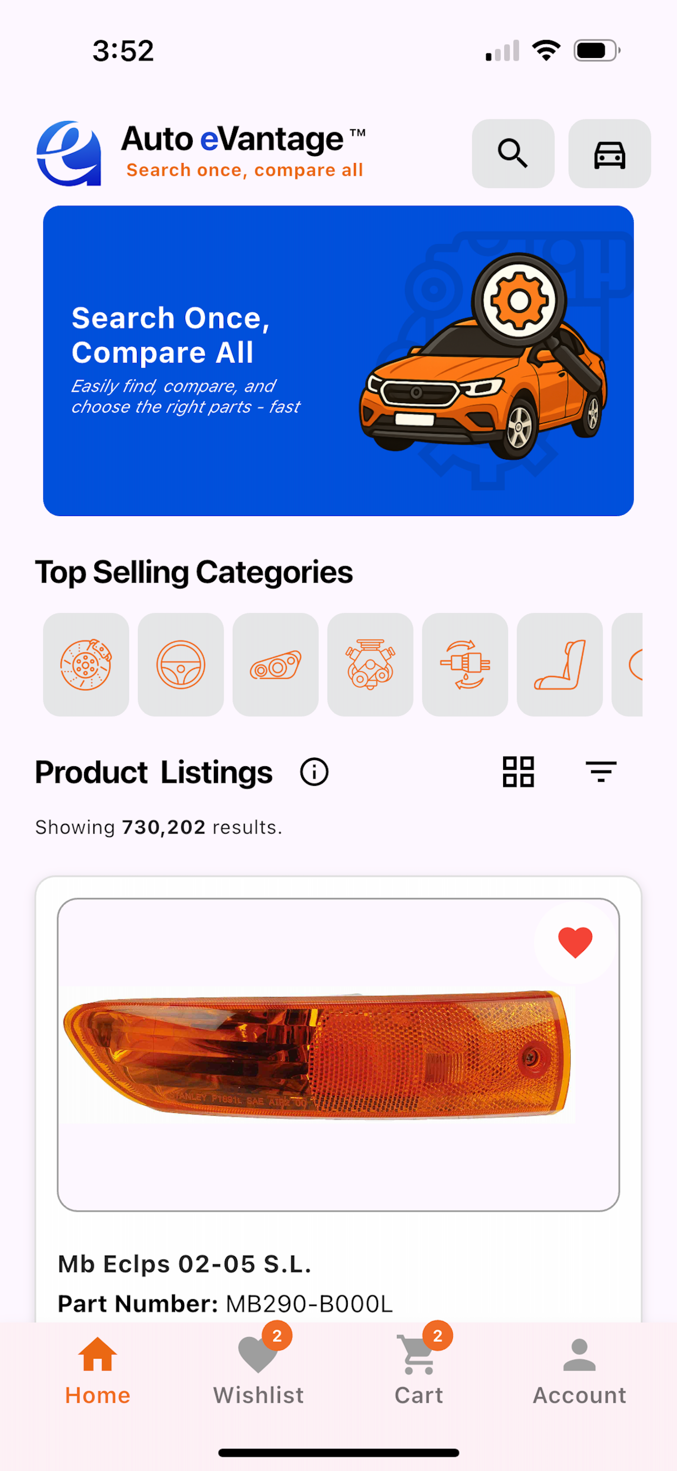Auto eVantage screenshot 2