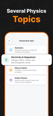 Physics AI Tutor - Electra Screenshot 5 of 6