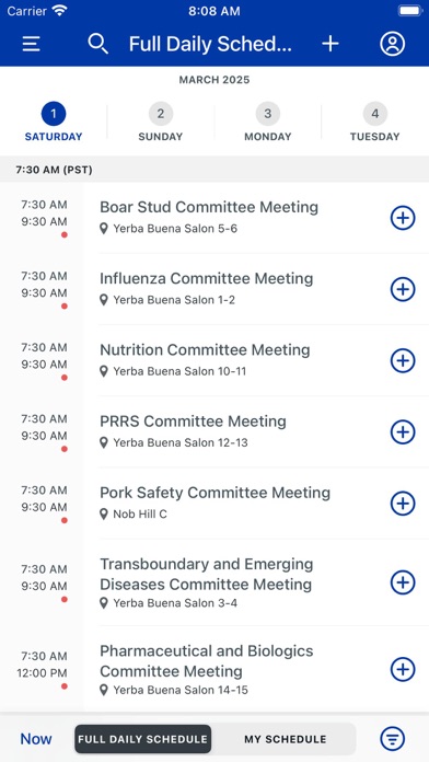 AASV Annual Meeting Screenshot
