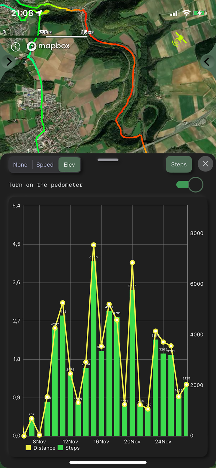 GPS Tracker: Offline Maps, GPX screenshot 5