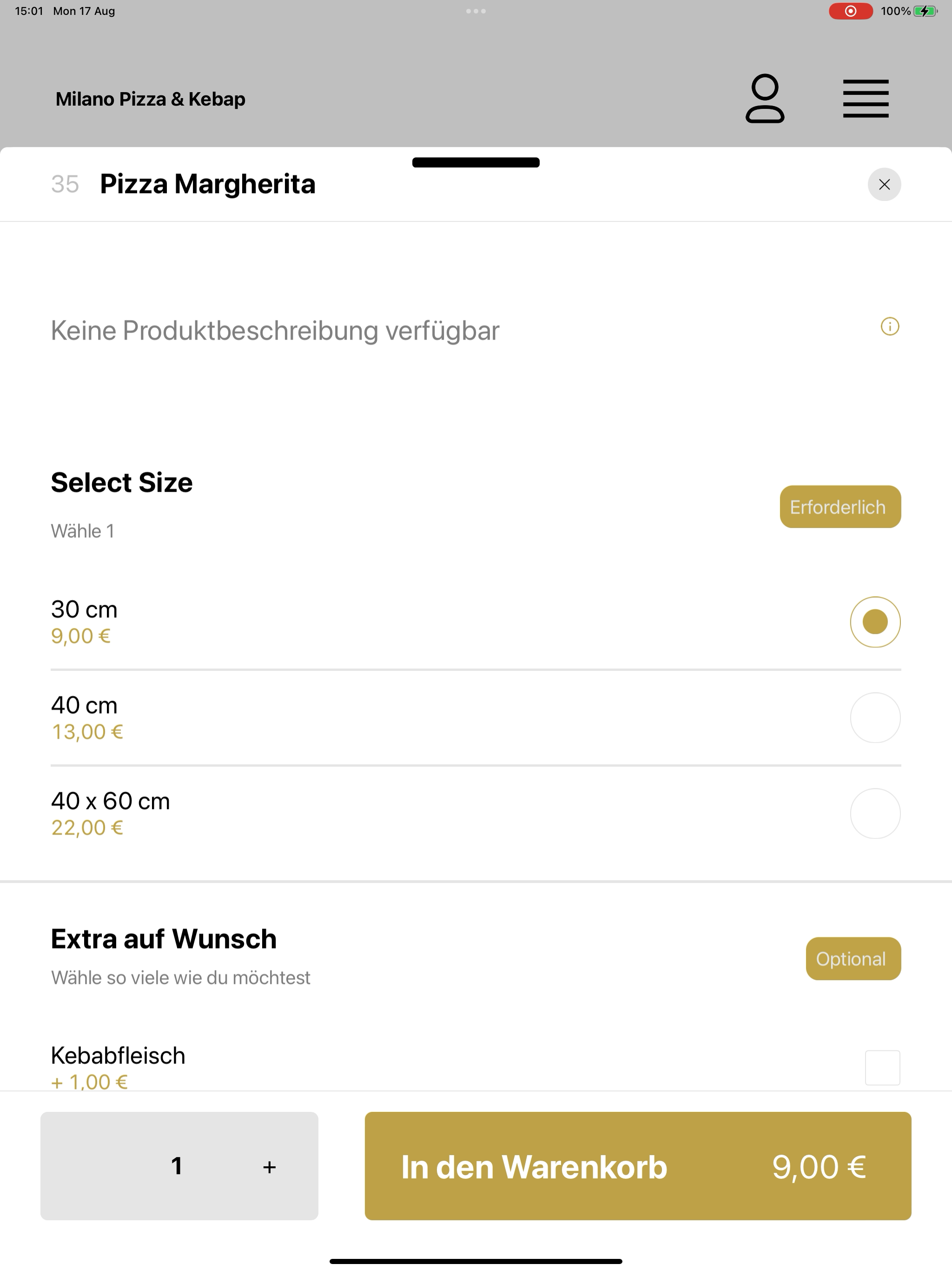 Milano Pizza & Kebap screenshot 16