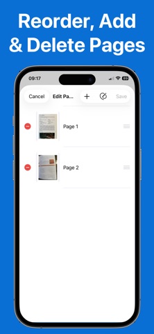 Photos to PDF - EZPDF iPhone screenshot