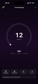 TremorGauge - Vibration screenshot