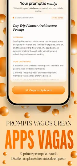 Captura de pantalla de AI App Builder Architect en iPhone 2