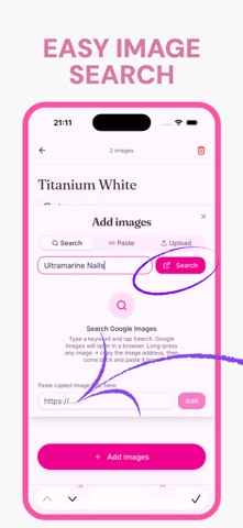 Nail Board Organizer: Naor screenshot