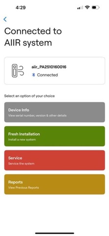AIIR Products Service Aid screenshot