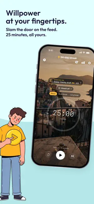 Pomodoro Timer: FocusLounge screenshot 3