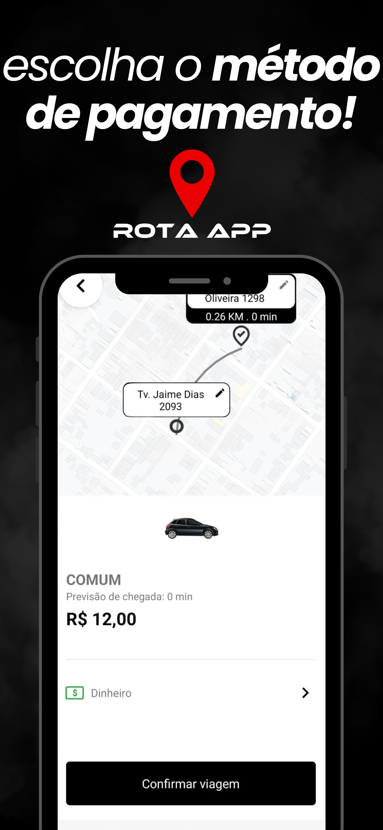 Rota App - Passageiro