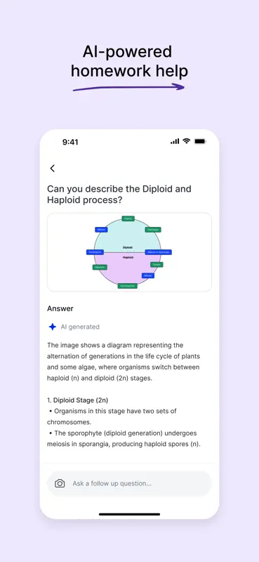 Course Hero: AI Homework Help screenshot 3 of 6