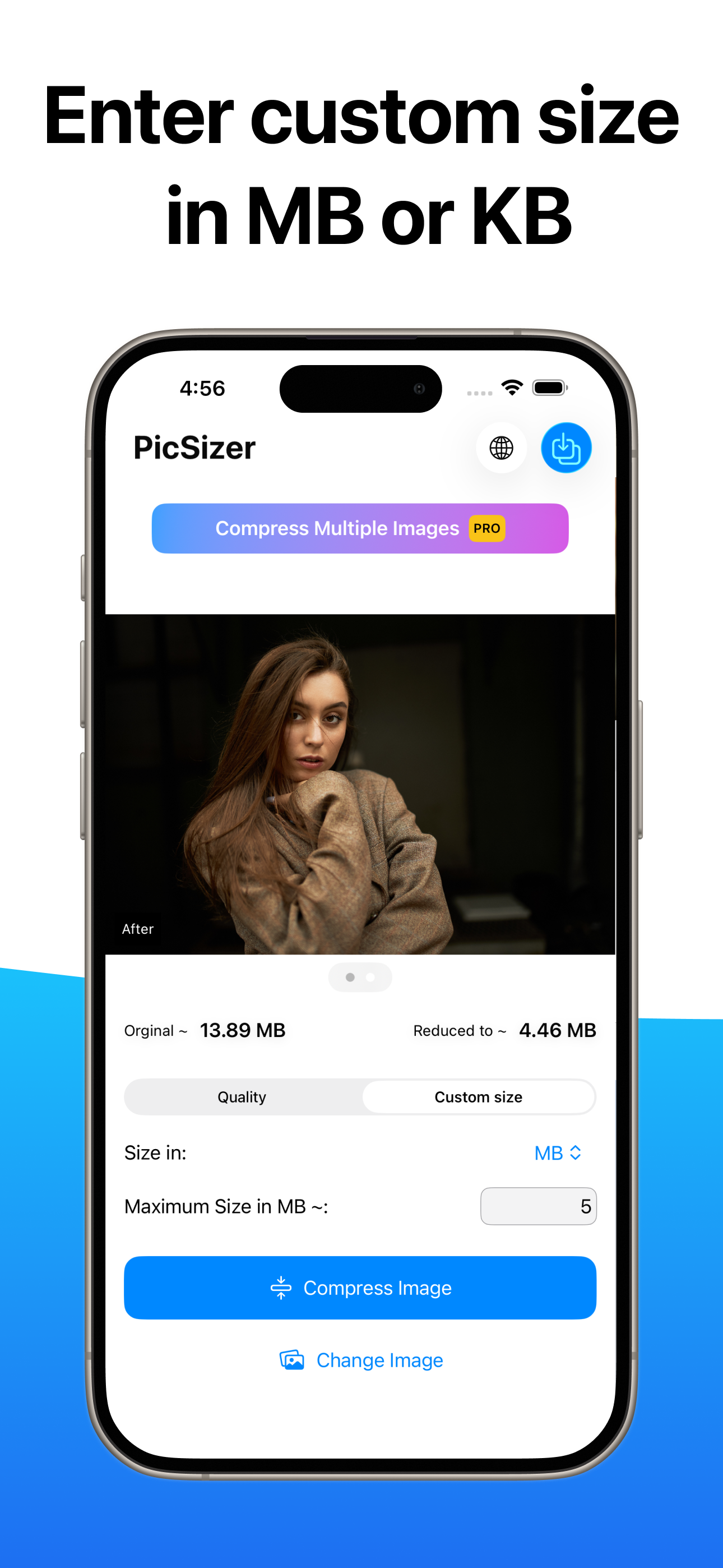 PicSizer: Photo Compressor