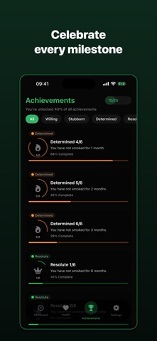 SmokeFree: Quit Smoking Timer Screenshot 3 of 3