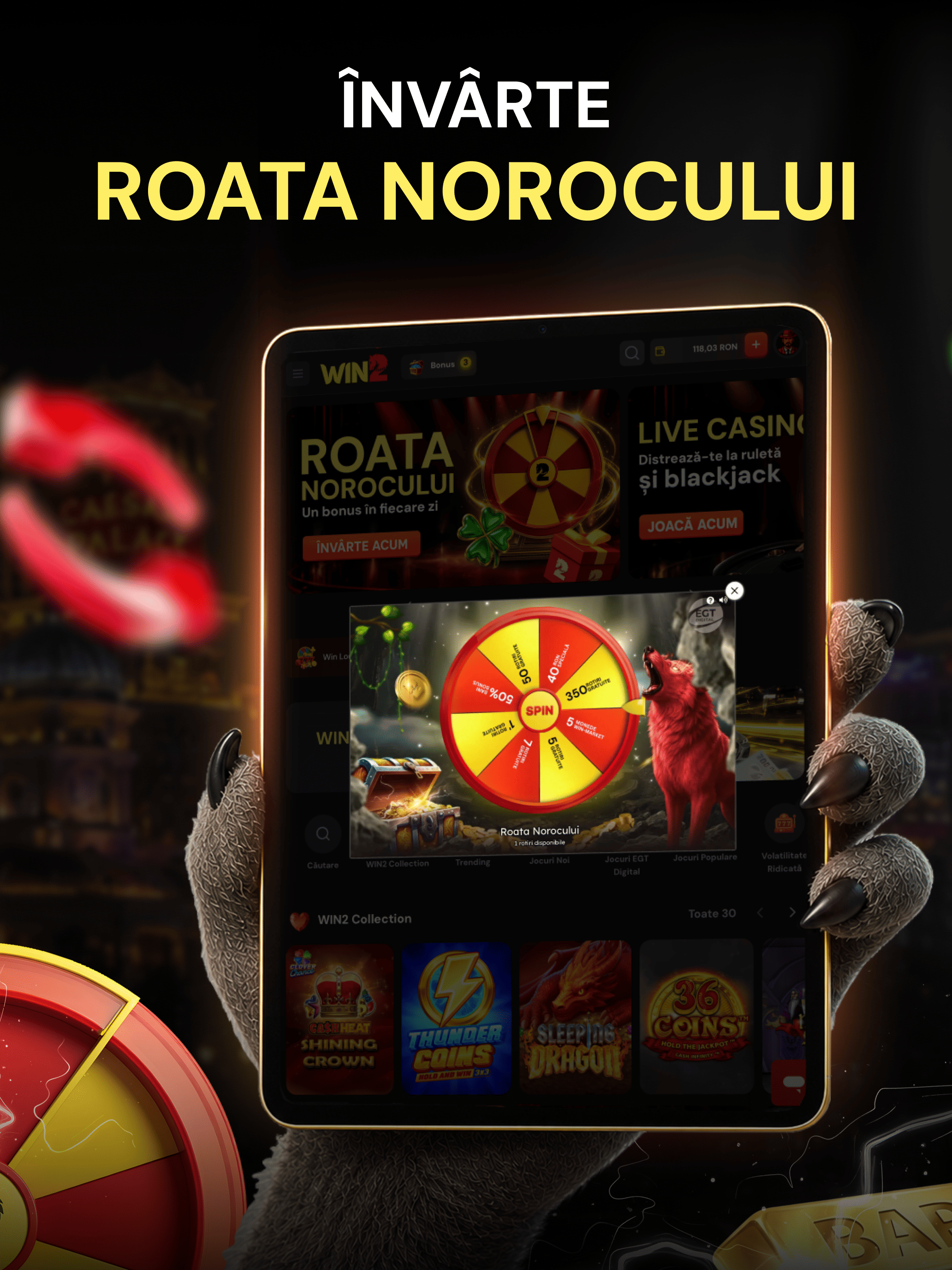 Win2 Casino Online screenshot 11