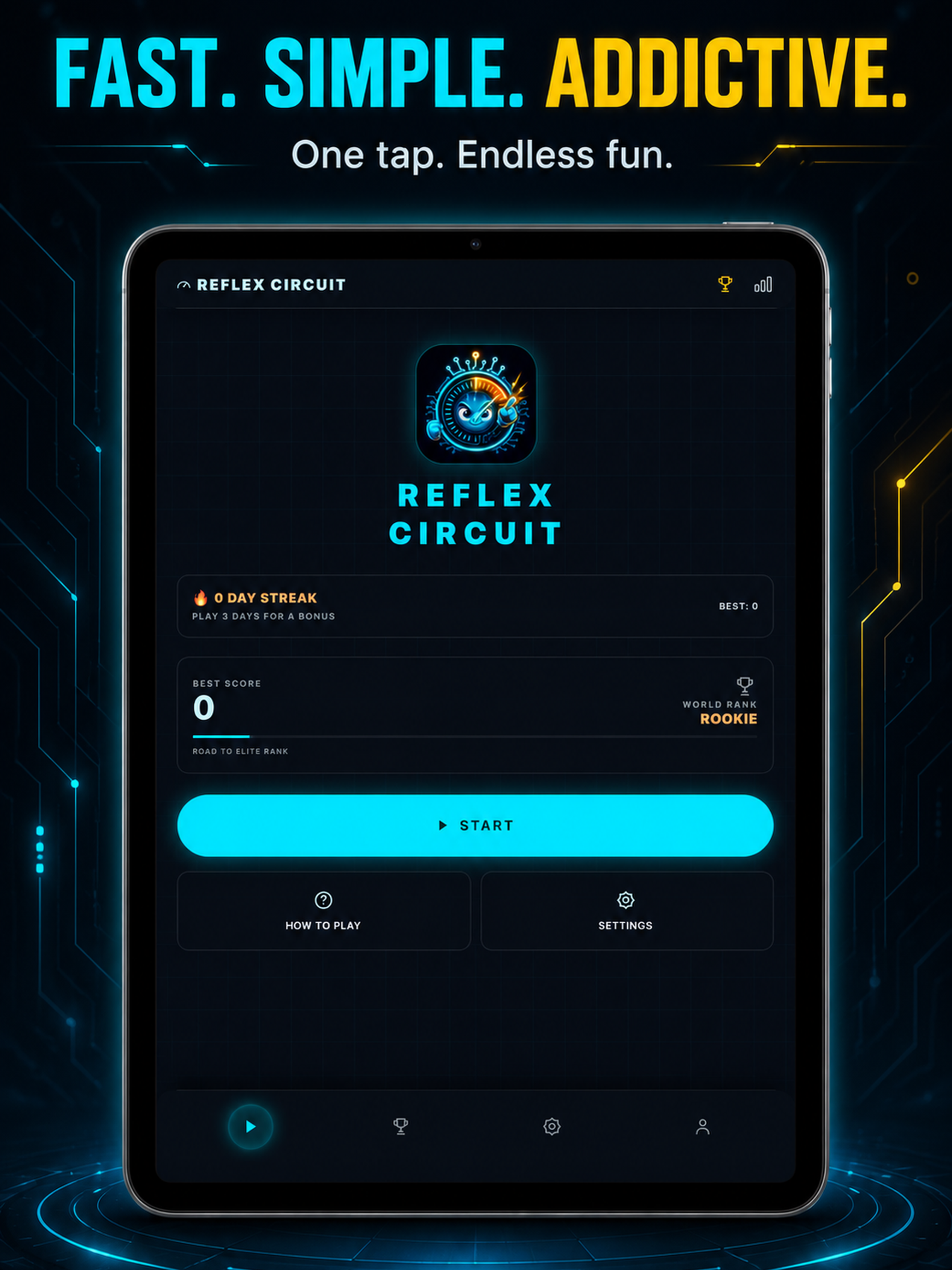 Reflex Circuit - Reaction Game screenshot 10