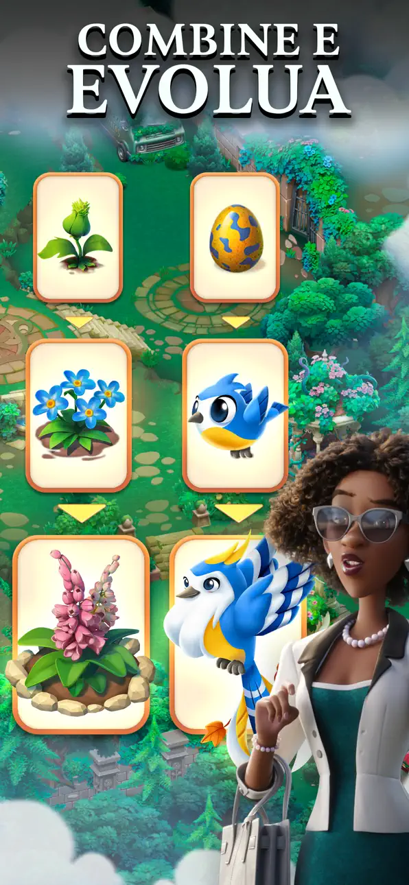 Merge Gardens Hack screenshot 5 - iOS game interface