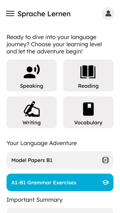 B1 Pruefung app screenshot