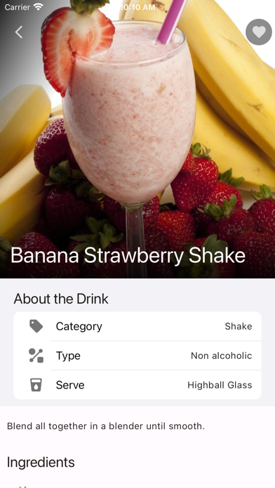 Smart Drinks NSS Screenshot