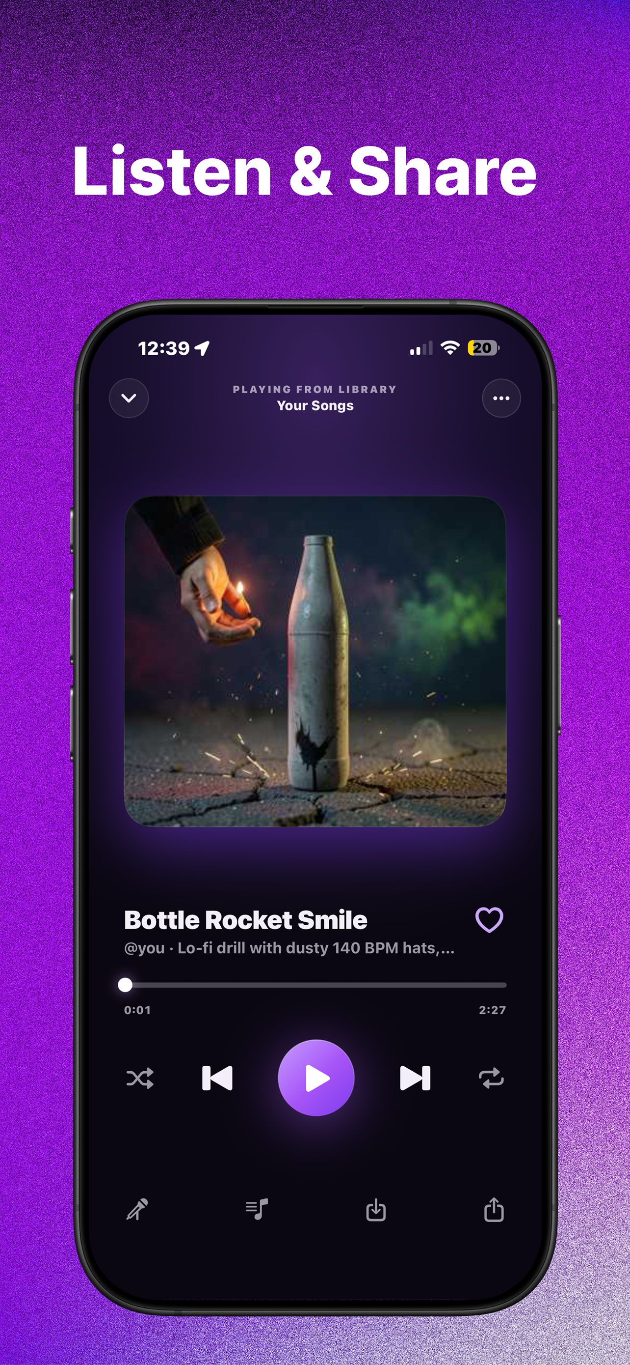 Riff: AI Music Generator screenshot 4