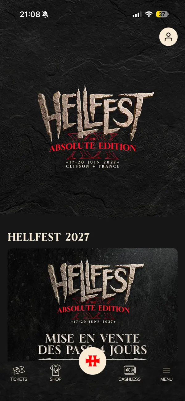 Screenshot #1 pour Hellfest 2027