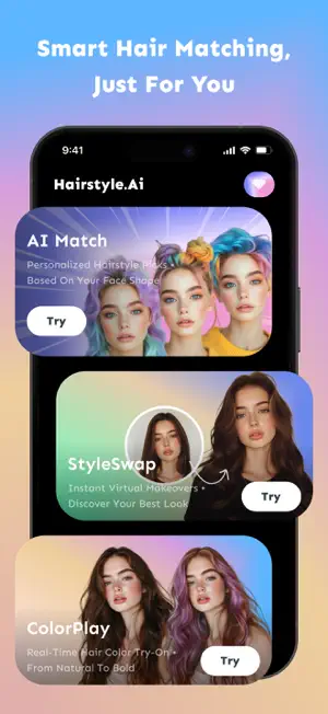 Style My Hair - Haircut Filter screenshot 1