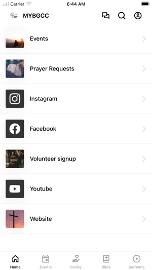 Bayou George Christian Church screenshot 1