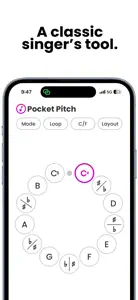 Pocket Pitch - The Singer App screenshot #1 for iPhone