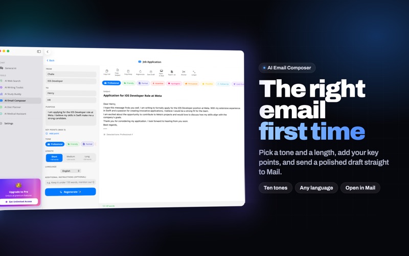 Chatbot - Ask Wick AI Anything iPhone screenshot
