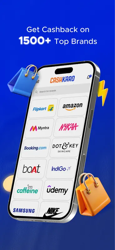 CashKaro - Cashback & Coupons screenshot 3 of 8