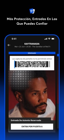 Ticketmaster－Comprar Entradas App Store preview screenshot 4