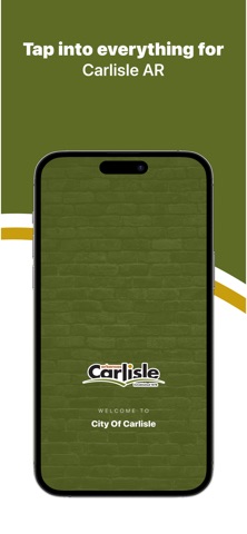 City of Carlisle AR iPhone screenshot