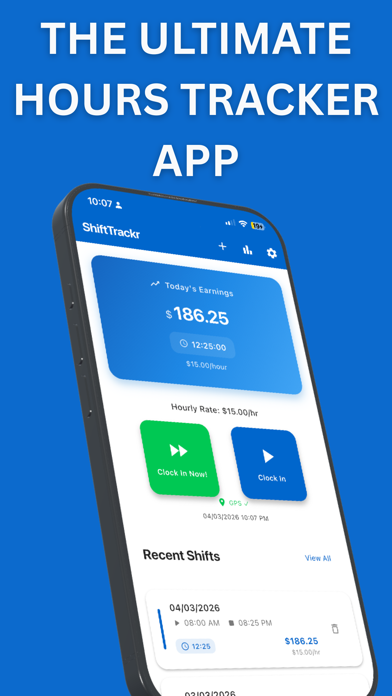 Screenshot #1 pour ShiftTrackr