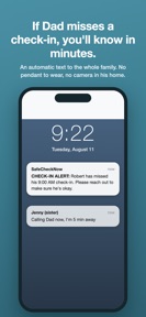 SafeCheckNow: Senior Check-In screenshot
