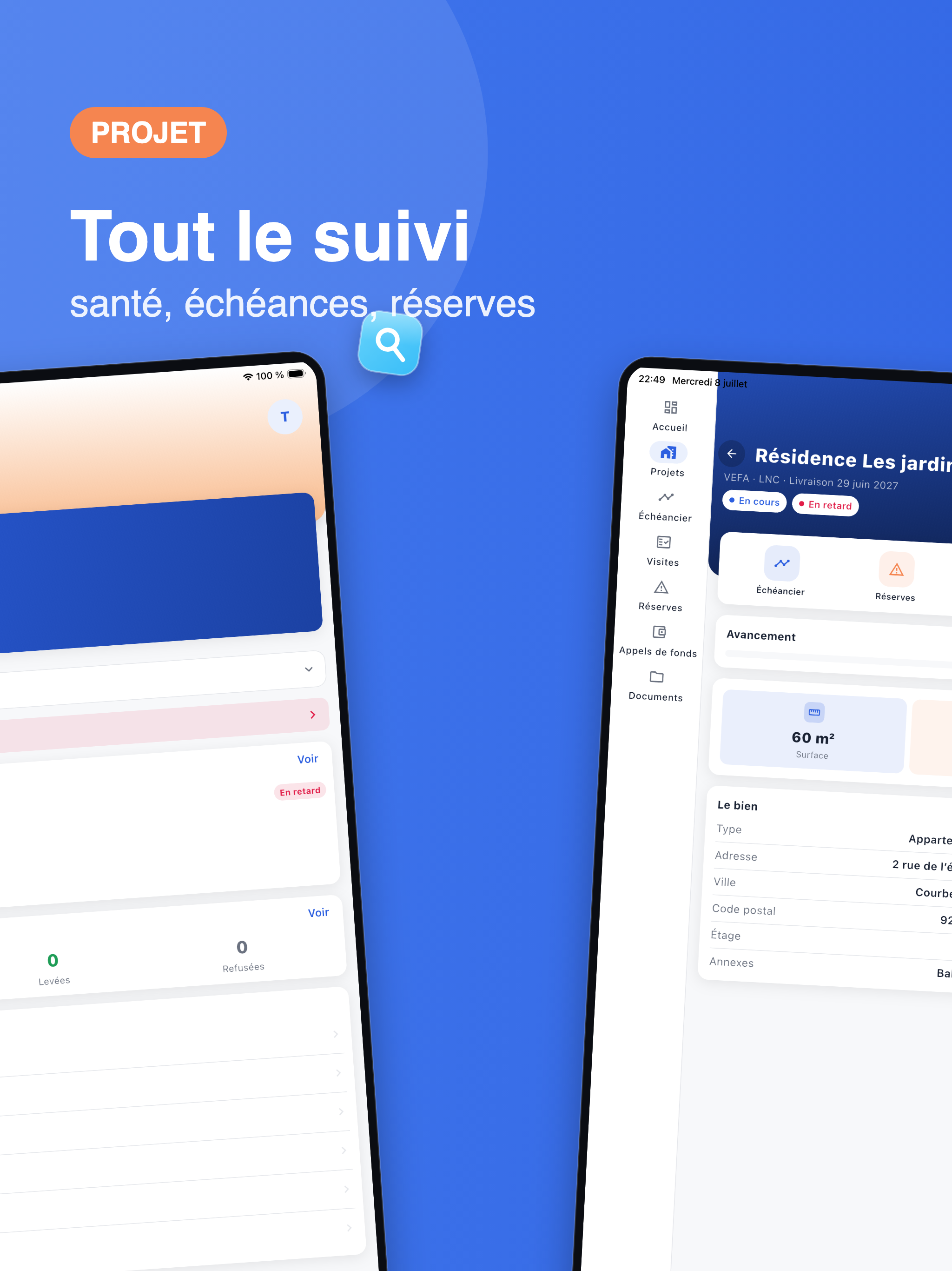 DomuStep : suivi VEFA screenshot 7