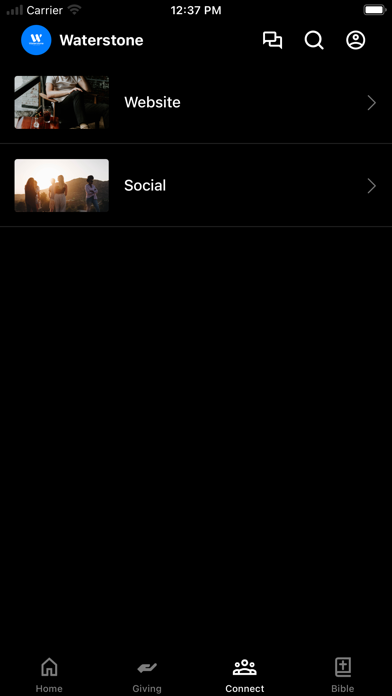 App screenshot