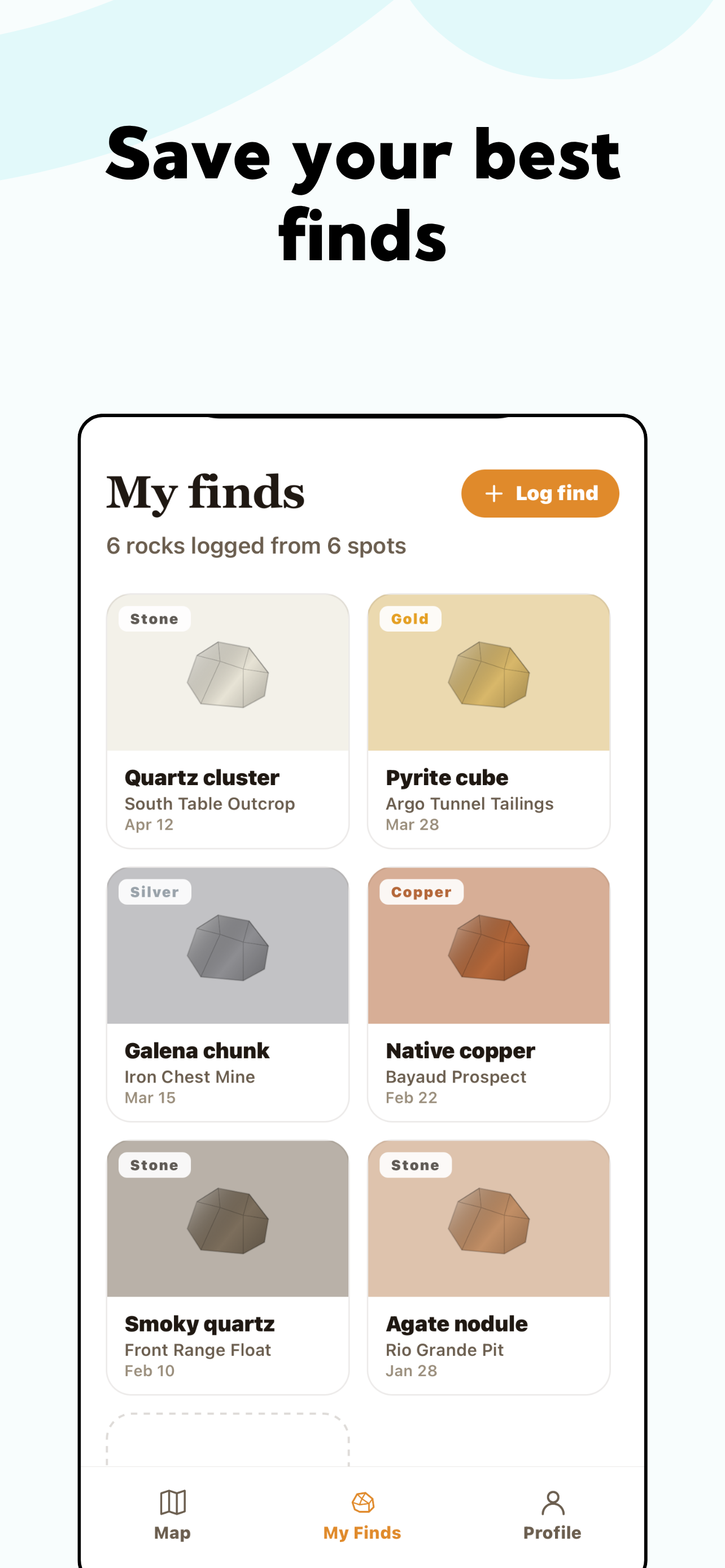 Rushmap - Rockhounding Spots