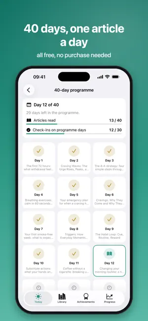 Qualmfrei: Quit Smoking screenshot 2