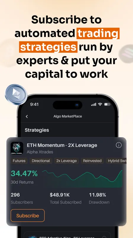 Delta Exchange: Crypto Options screenshot 8 of 8