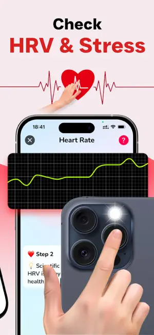 Heart Rate Monitor heartbeat screenshot 2