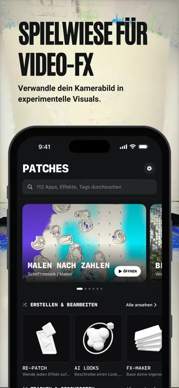 Patchd: Video-FX-Spielwiese screenshot 1 of 10