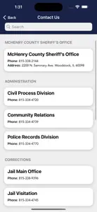 McHenry County Sheriff screenshot #2 for iPhone