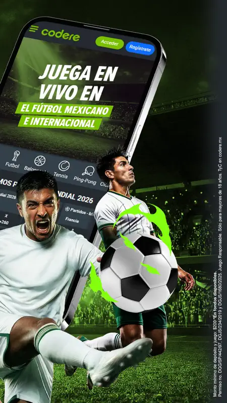Codere: Apuestas Deportivas MX screenshot 2 of 10