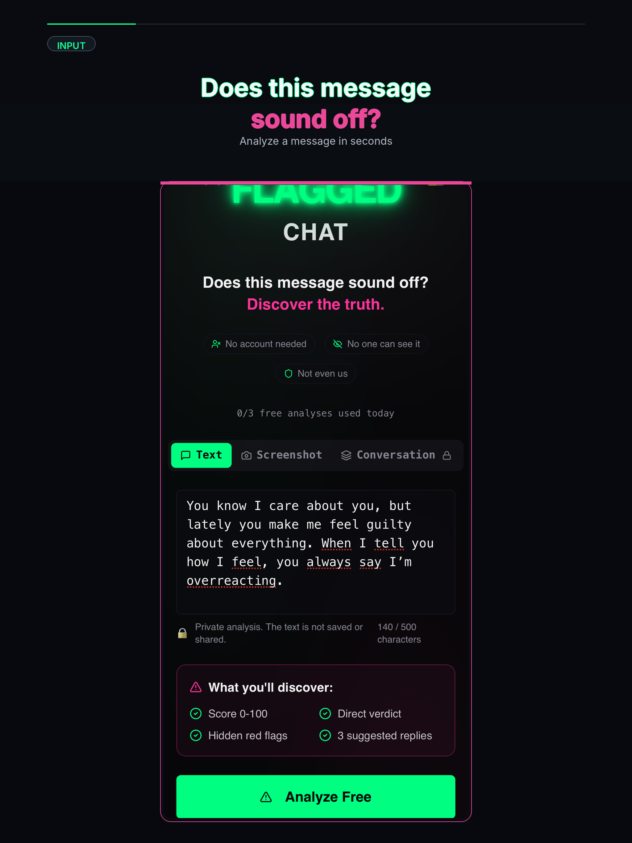 Flagged Chat screenshot 16