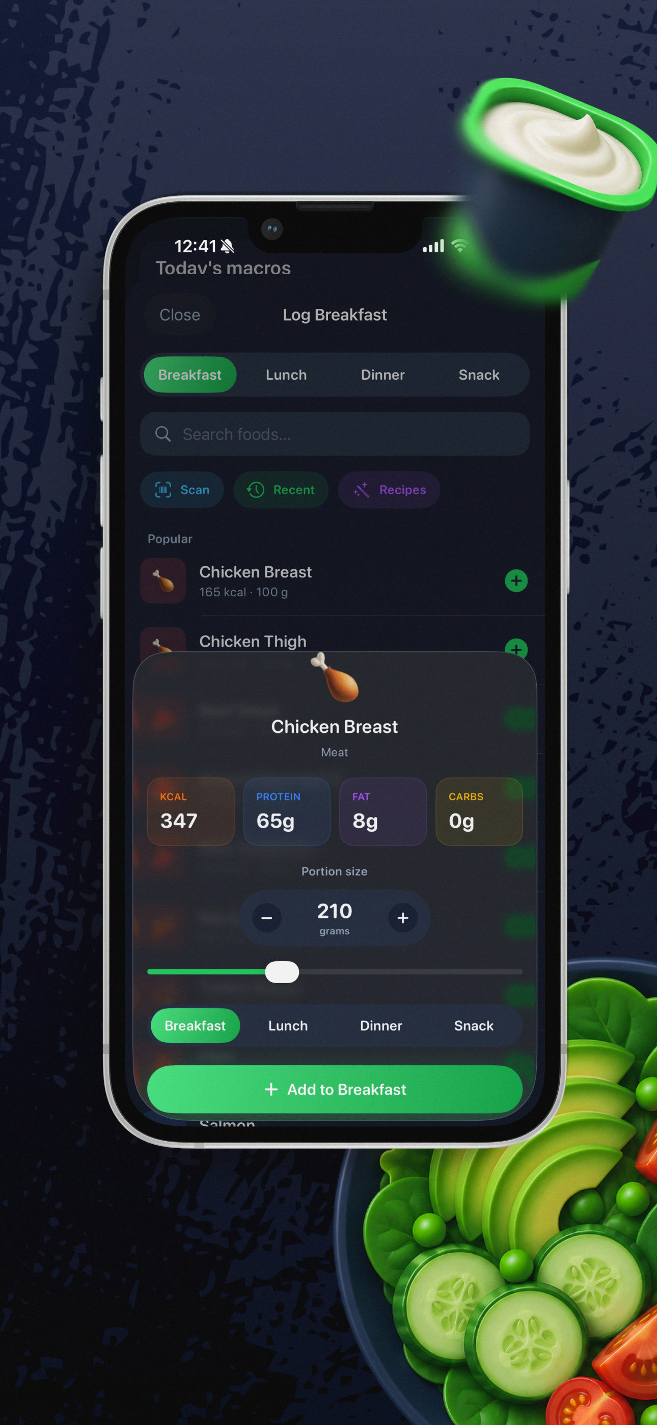 NutriTrack:Carbs & Calories